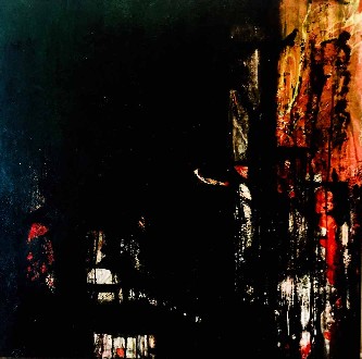 Dwelling-Abstract-painting-acrylic-on-canvas-vaishali-rajapurkar-IG250-IndiGalleria