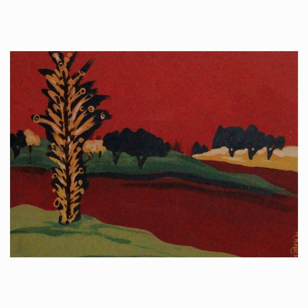 Landscape-Tempera-on-Paper-Goutam-Pramanik-IG1365-IndiGalleria