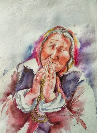 Watercolor_Painting_Tsering_Youdol_IG2089